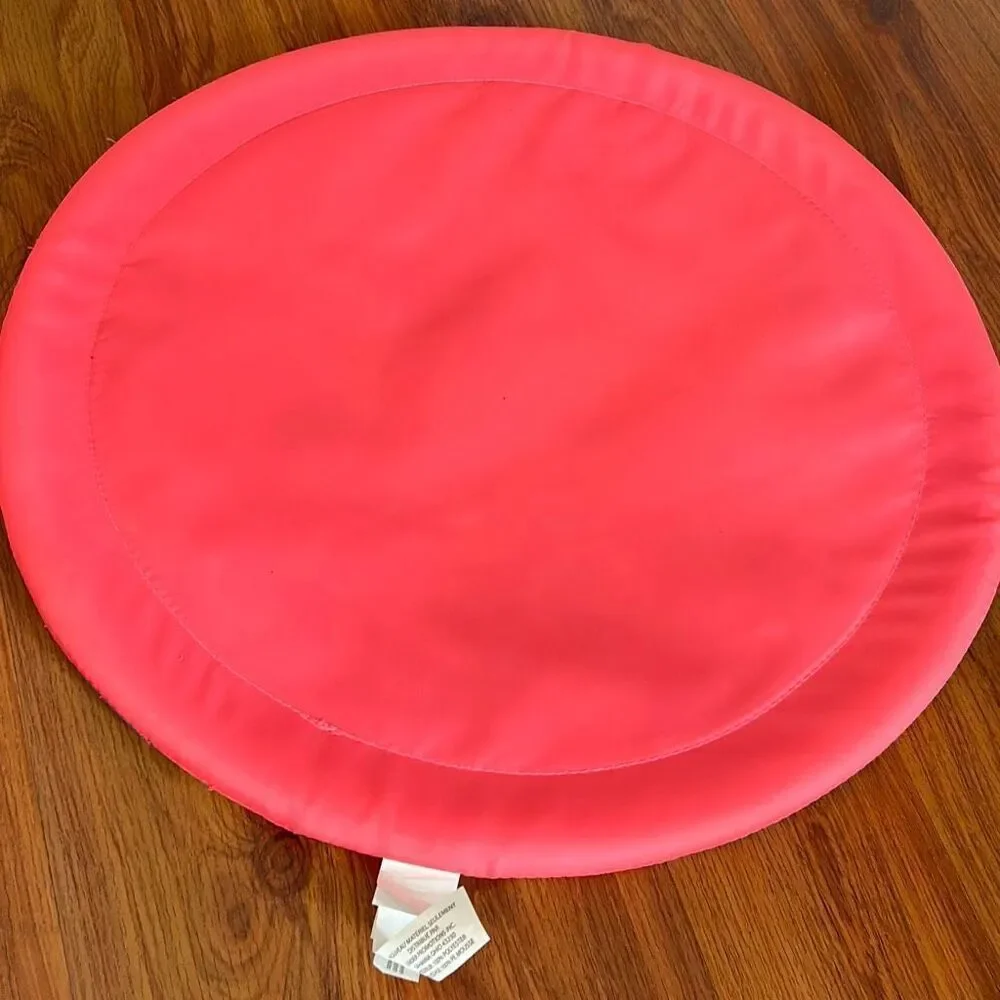 Lilly Pulitzer pink and blue large flying disc frisbee beach toys